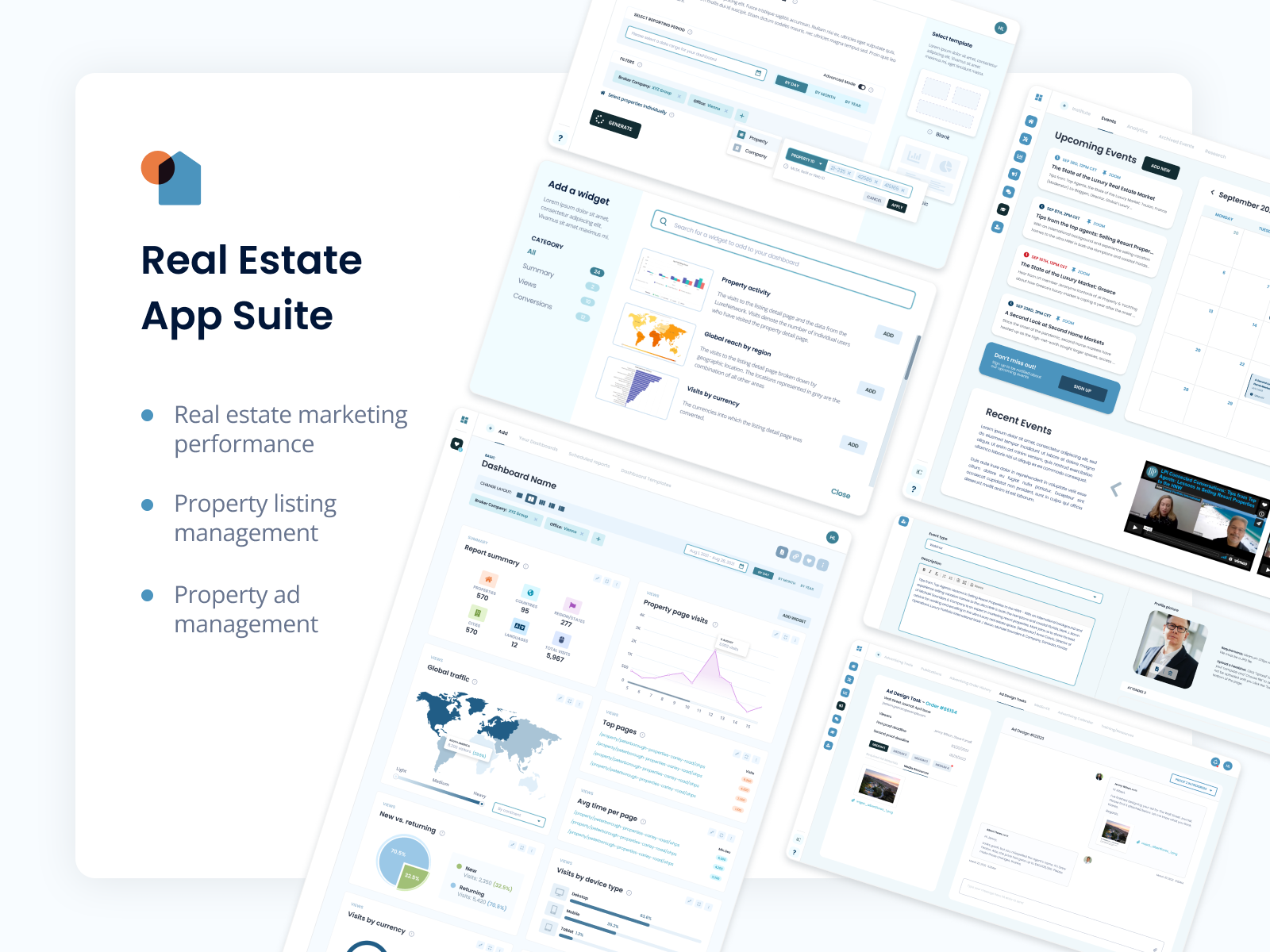 Real estate app suite